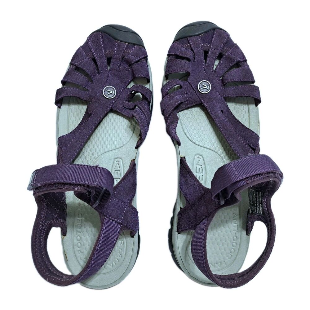 Keen Rose Women's Size 10.5 Sandals Water Hiking Trail Strappy Purple Beach - Picture 8 of 10